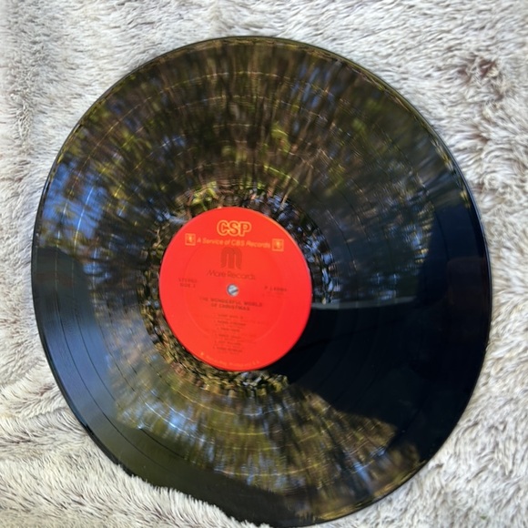 Vintage Vinyl Streisand 1979 Wonderful World of Christmas LP Record Album - Picture 7 of 7